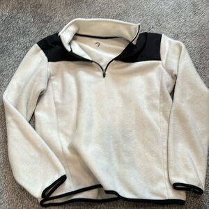 Zyia Cream 1/4 zip fleece